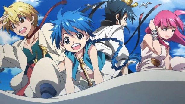 Magi Labyrinth Of Magic alibaba aladdin morgiana hakuryuu