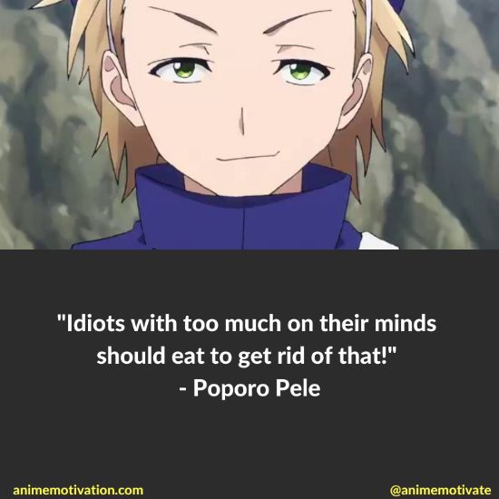 Poporo Pele quotes plunderer