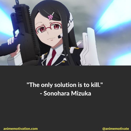 Sonohara Mizuka quotes plunderer