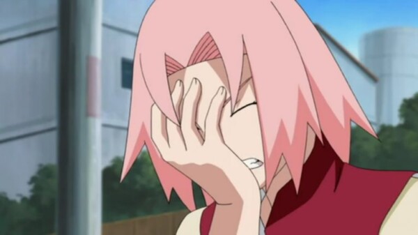 Sakura Haruno Face Palm