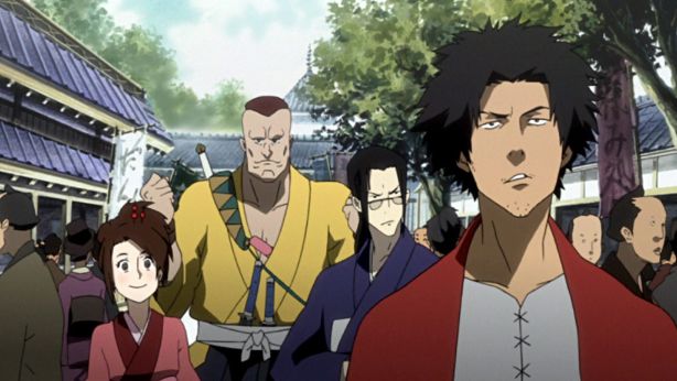 Samurai Champloo anime scene