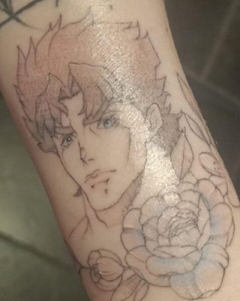 jonathan joestar tatoo jojo anime