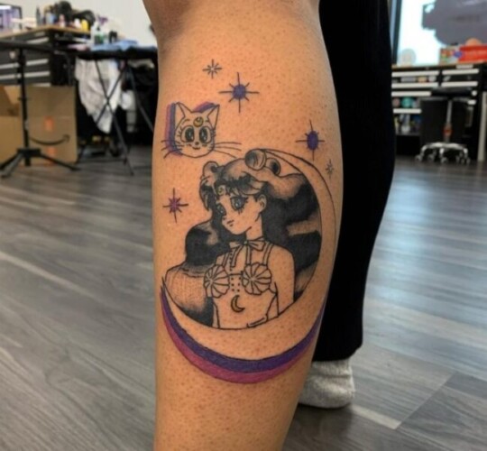 sailor moon tattoo instagram