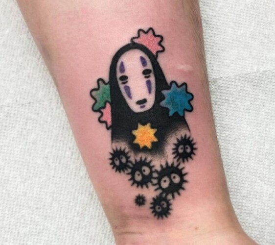 spirited away tattoos