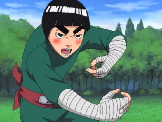 Rock Lee Naruto drunken fist