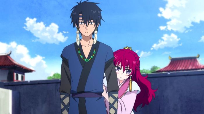 Yona of the Dawn hak and yona romance