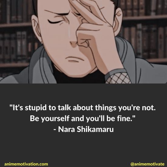 Nara Shikamaru Quotes Naruto