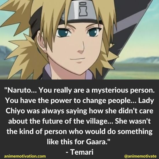 temari quotes naruto