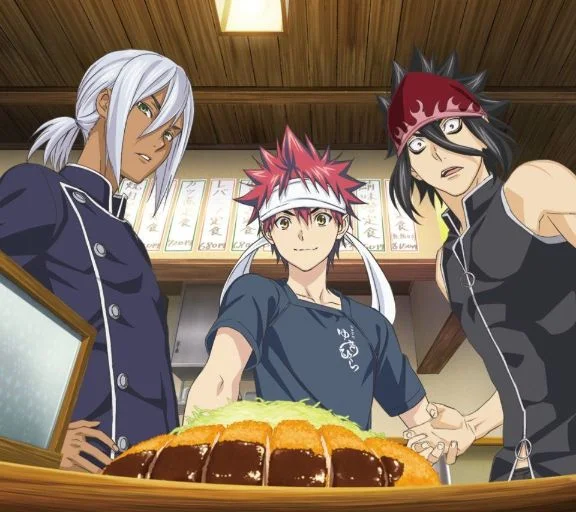 Food Wars anime moments soma