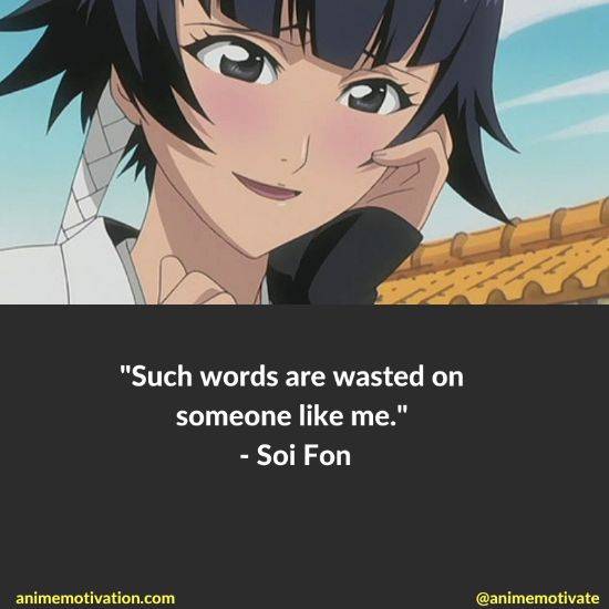 soi fon quotes bleach 5