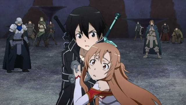 Sword Art Online kirito asuna season 1