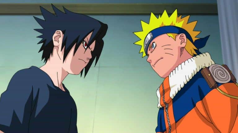 rivalry visual cues anime naruto