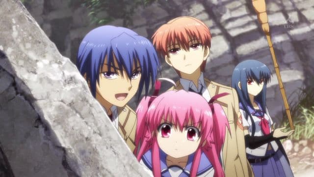 Angel Beats anime moments