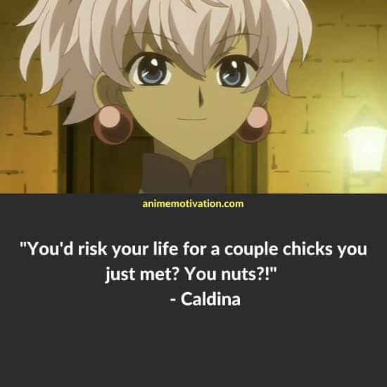 Caldina Quotes Magic Knight Rayearth