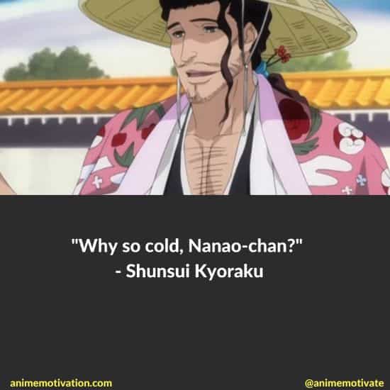 shunsui kyorakui quotes bleach 4