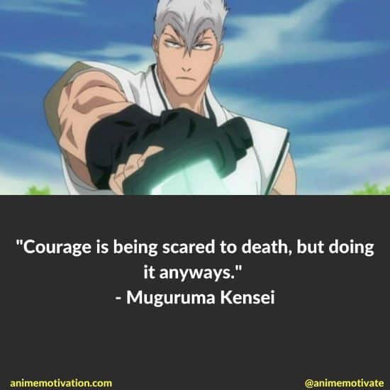 muguruma kensei quotes bleach