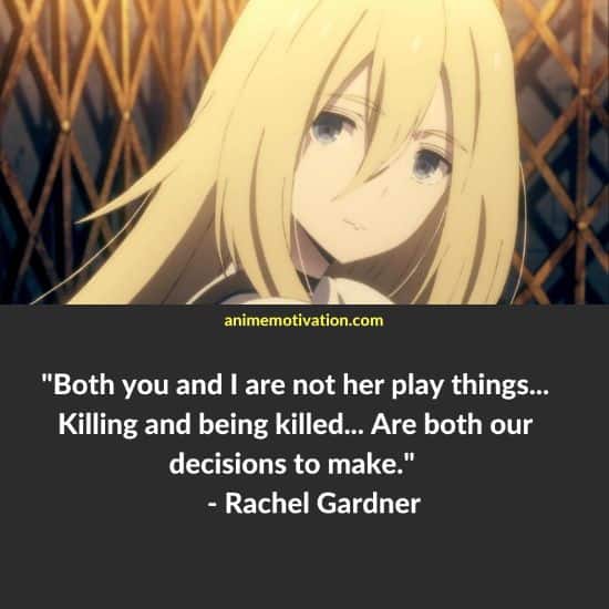 Rachel Gardner quotes angels of death 3