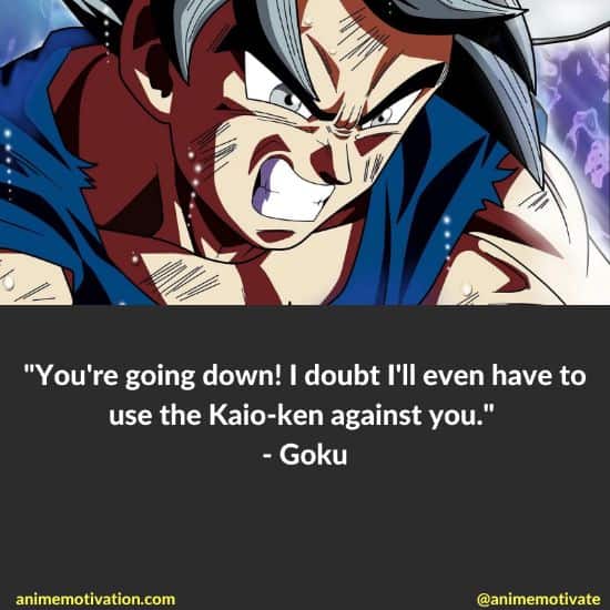 SON GOKU quotes dragon ball 3