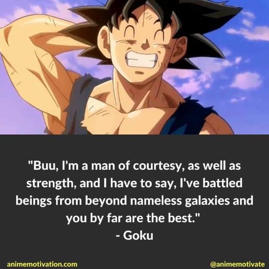 SON GOKU quotes dragon ball 4