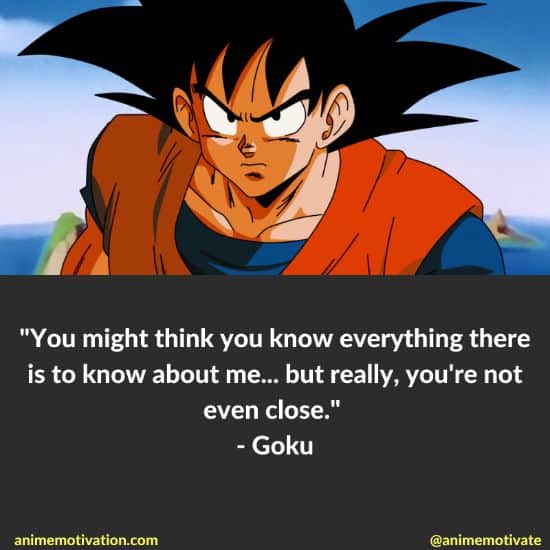 SON GOKU quotes dragon ball 5