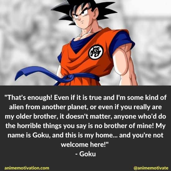 SON GOKU quotes dragon ball 8