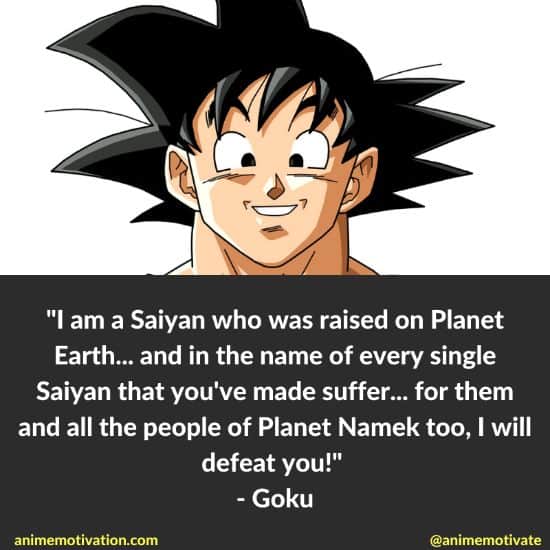 SON GOKU quotes dragon ball