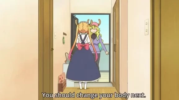 miss kobayashi dialogue translation sjw change e1656158261825