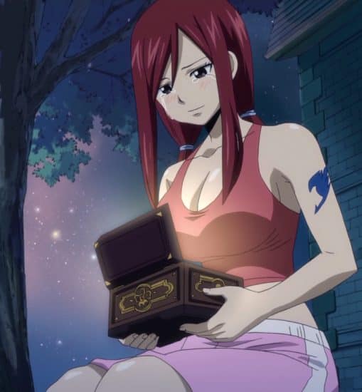 Erza Scarlet Fairy Tail tears