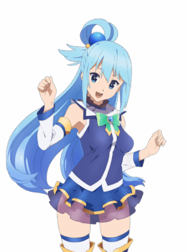 Goddess Aqua Konosuba skirt