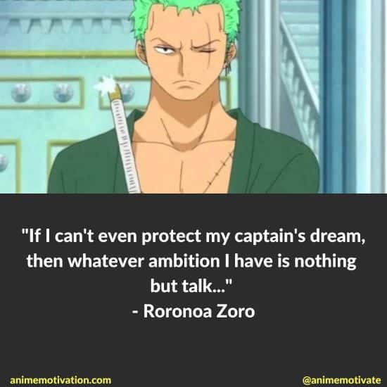 Roronoa Zoro Quotes One Piece (11)