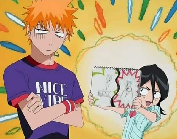 Ichigo And Rukia Bleach funny