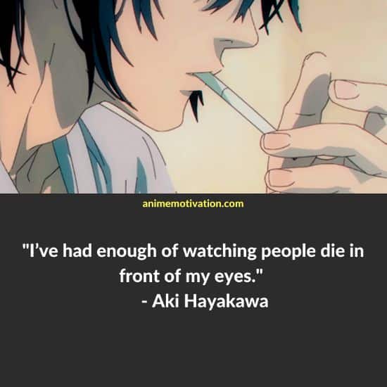 aki hayakawa quotes chainsaw man 5