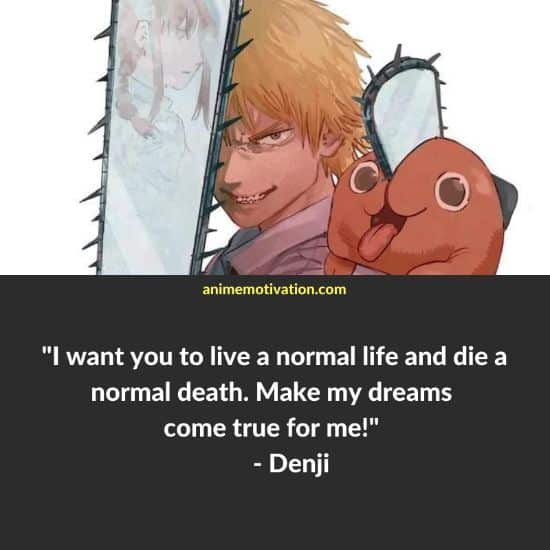 denji quotes chainsaw man 2