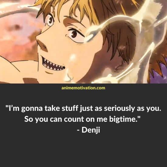 denji quotes chainsaw man 7