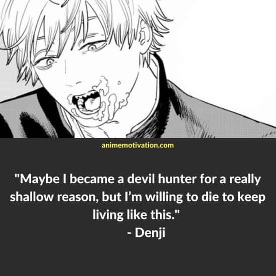 denji quotes chainsaw man