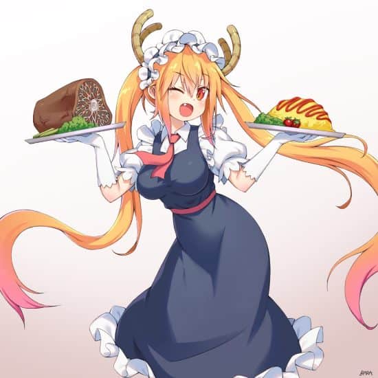 ArtStation - Miss Kobayashi's Dragon Maid "Tohru"