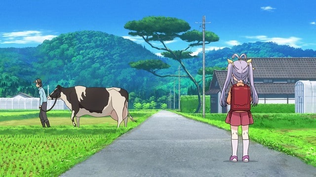 Non Non Biyori renge cows