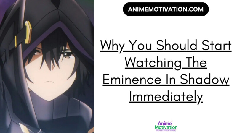 Why You Should Start Watching The Eminence In Shadow Immediately
