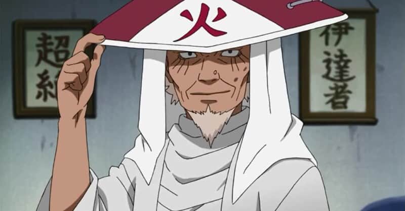 Hiruzen Sarutobi naruto series