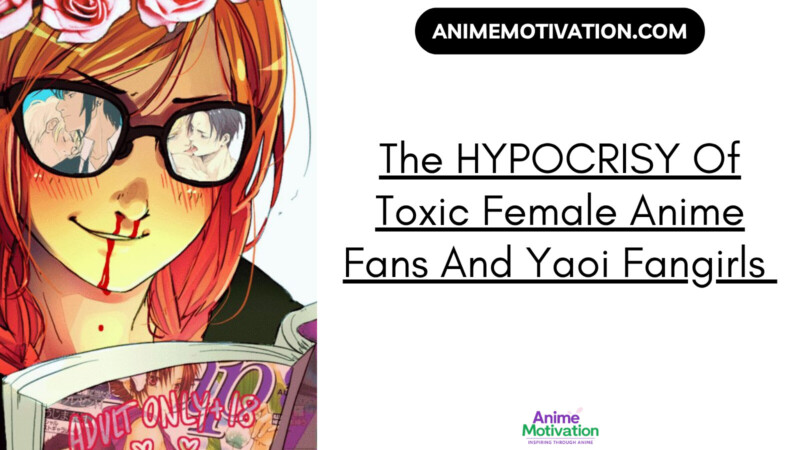 The HYPOCRISY Of Toxic Female Anime Fans And Yaoi Fangirls Who Demonize Fanservice 2