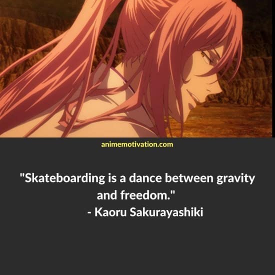 Kaoru Sakurayashiki quotes sk8 the infinity