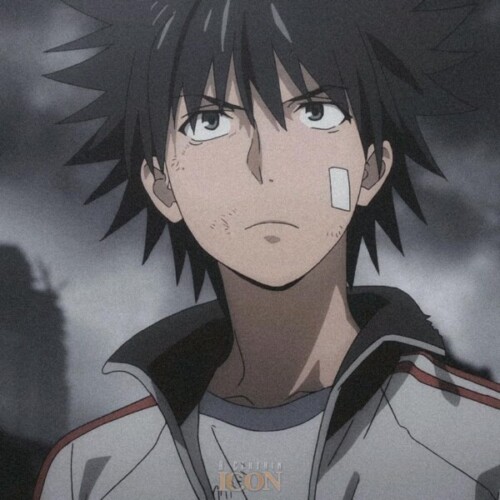 Touma Kamijou plaster face
