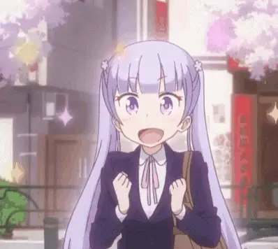 anime excited aoba suzukaze new game anime