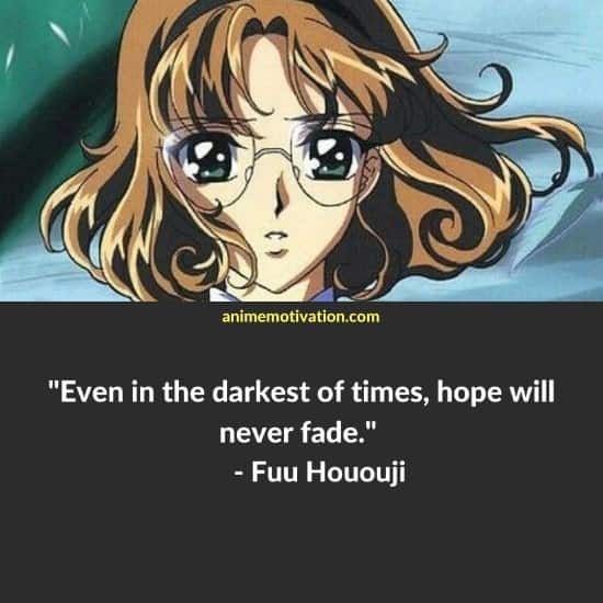 fuu hououji quotes magic knight rayearth