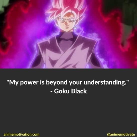 goku black quotes db super 4