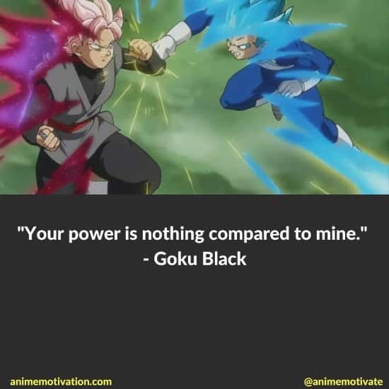 goku black quotes db super 7