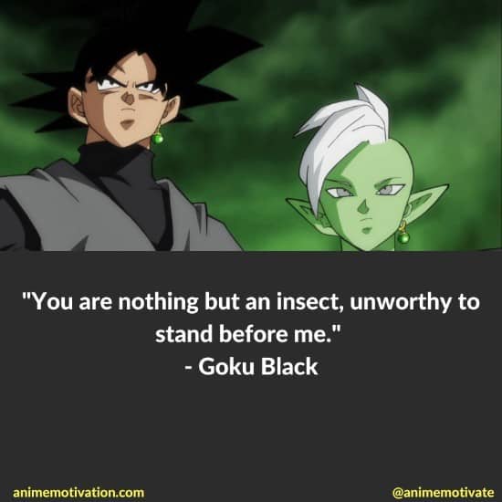 goku black quotes db super 8