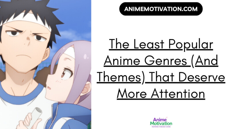 The Least Popular Anime Genres And Themes That Deserve More Attention