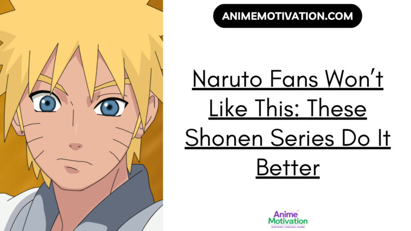shonen anime better than naruto