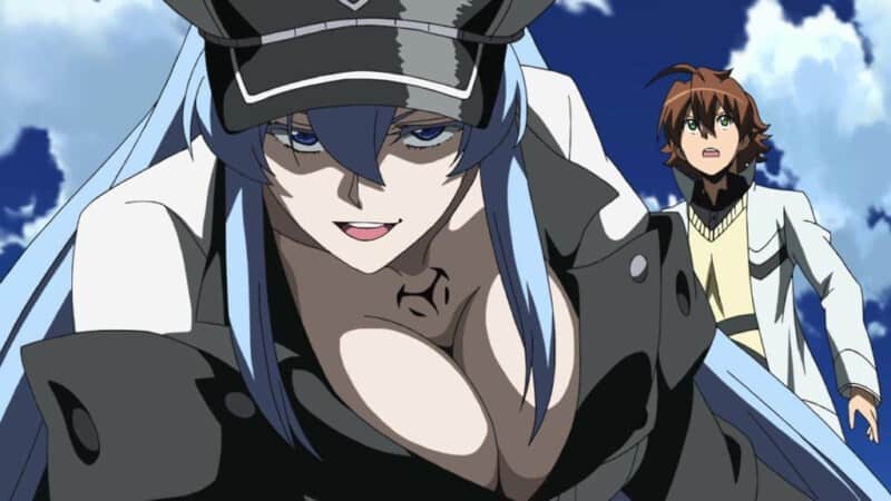 Esdeath Akame Ga Kill tiddies